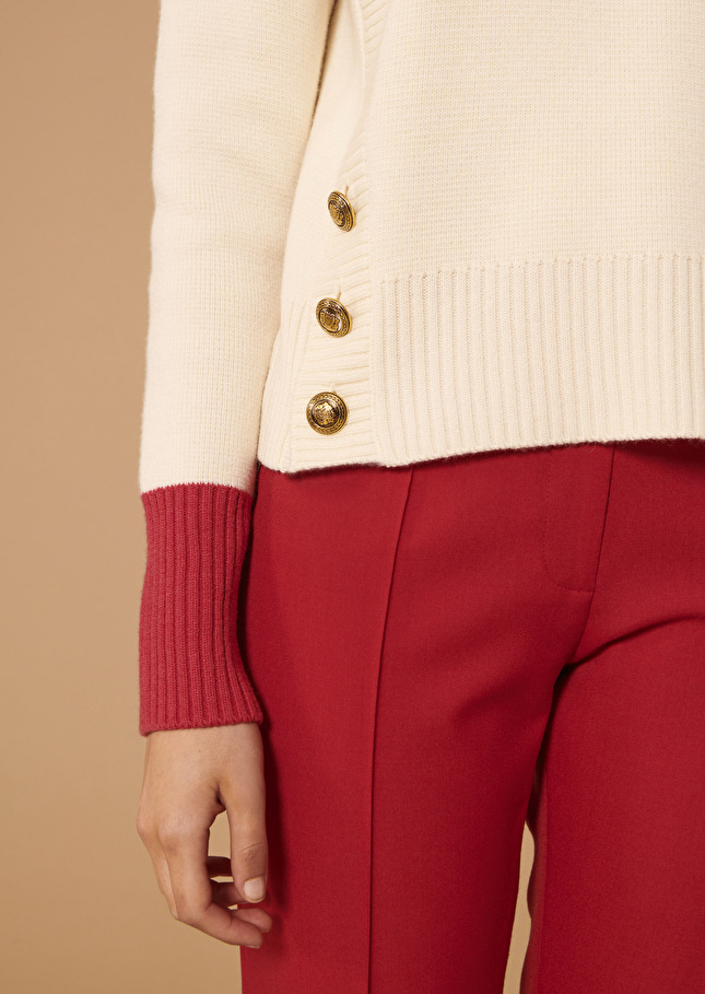 Pull Pragueécru en laine