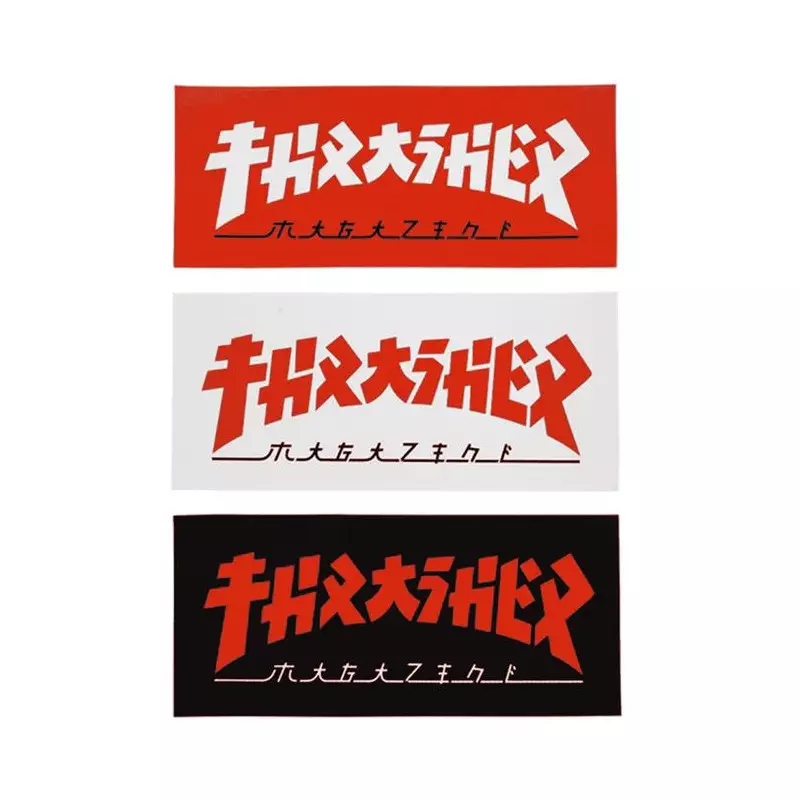 Promotion THRASHER sticker (pack de 25) godzilla rectangle