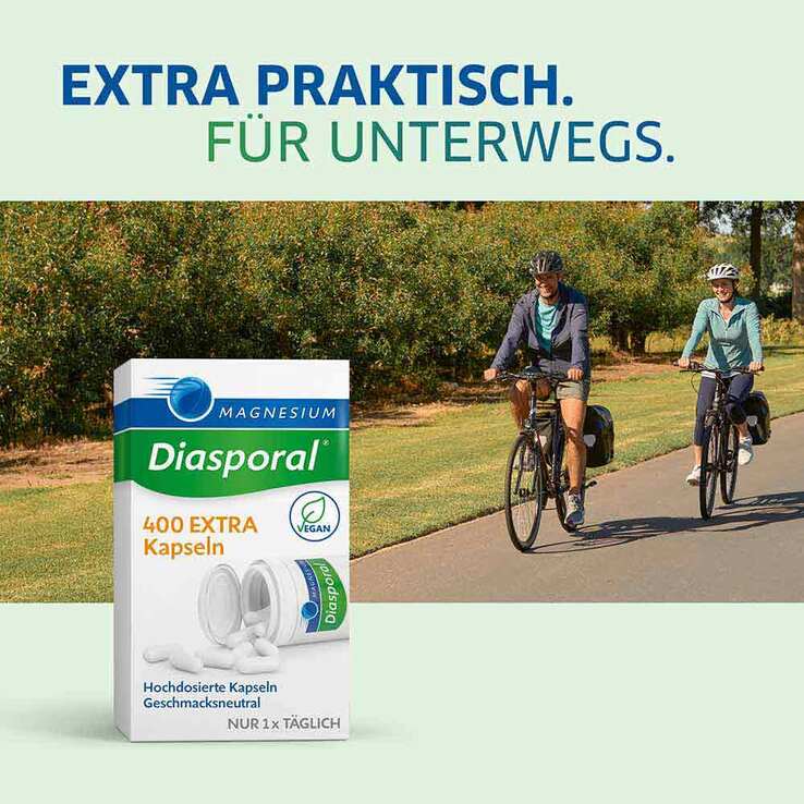 Magnesium Diasporal 400 Extra Kapseln, 2x100 St