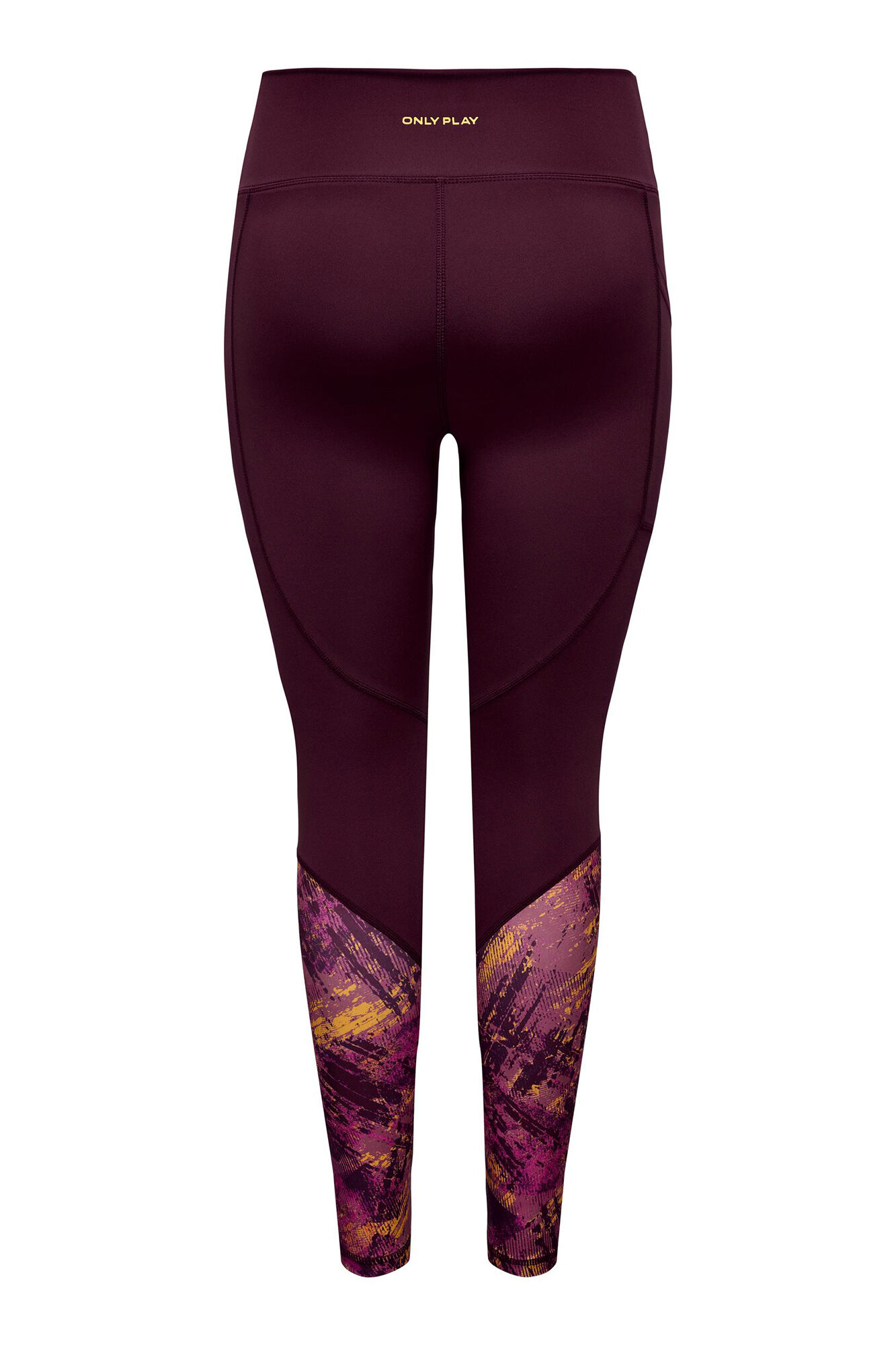 Leggings com detalhes estampados