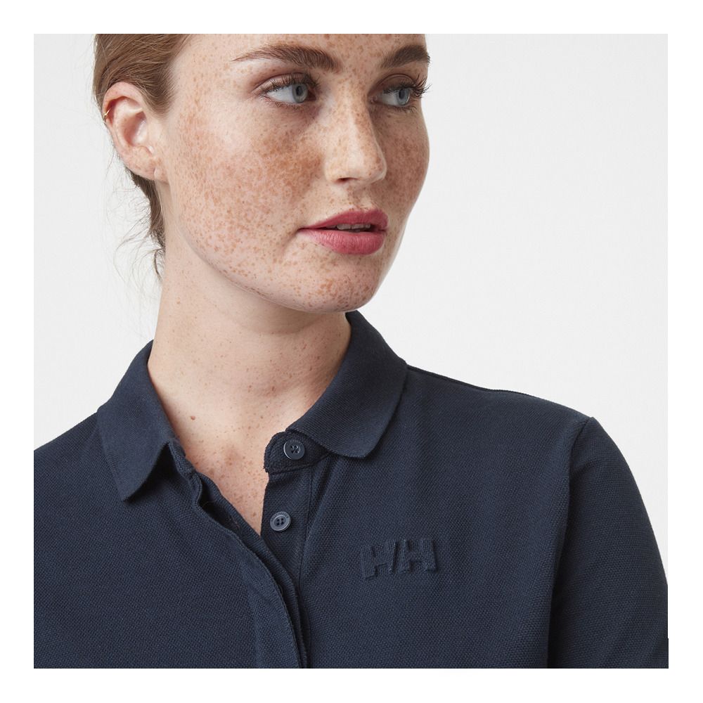 Helly Hansen THALIA PIQUE - Polo Femme navy