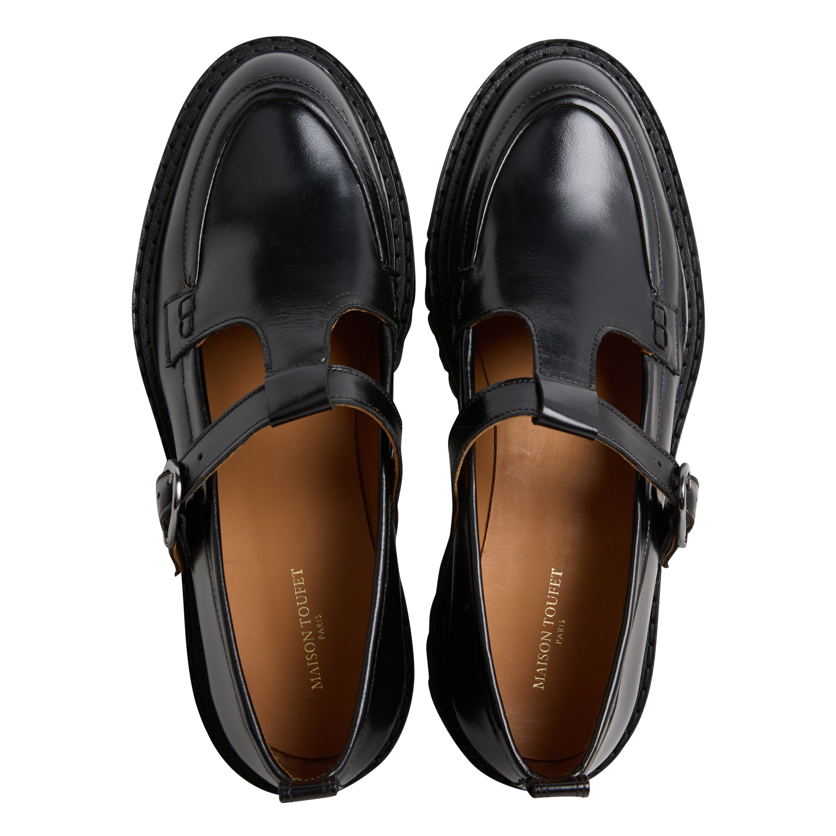 ANITA - Mocassins en cuir | Noir