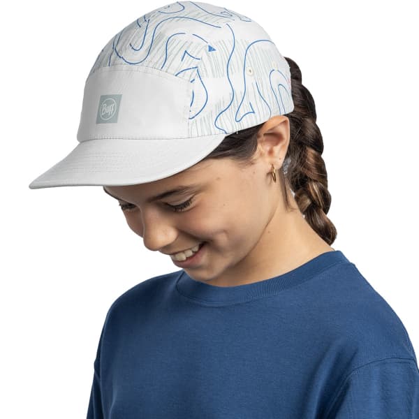Casquette trail BUFF 5 PANEL GO CAP JR SUBER BIR CH GREY