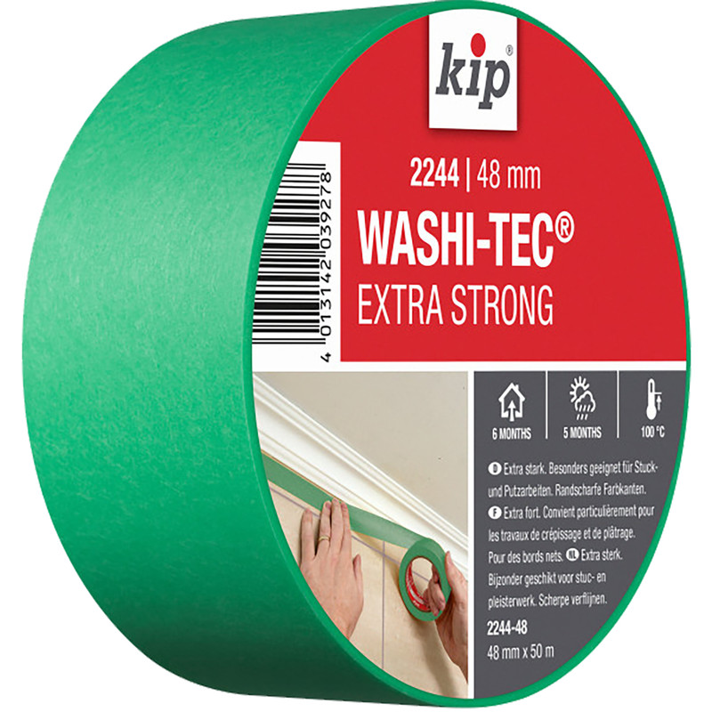 Kip 2244 Washi afplaktape extra sterk 48mmx50m