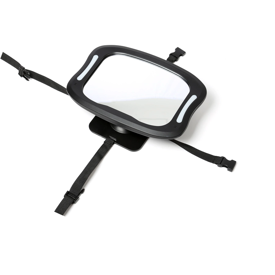 Altabebe Sicherheitsspiegel Luxus LED Schwarz