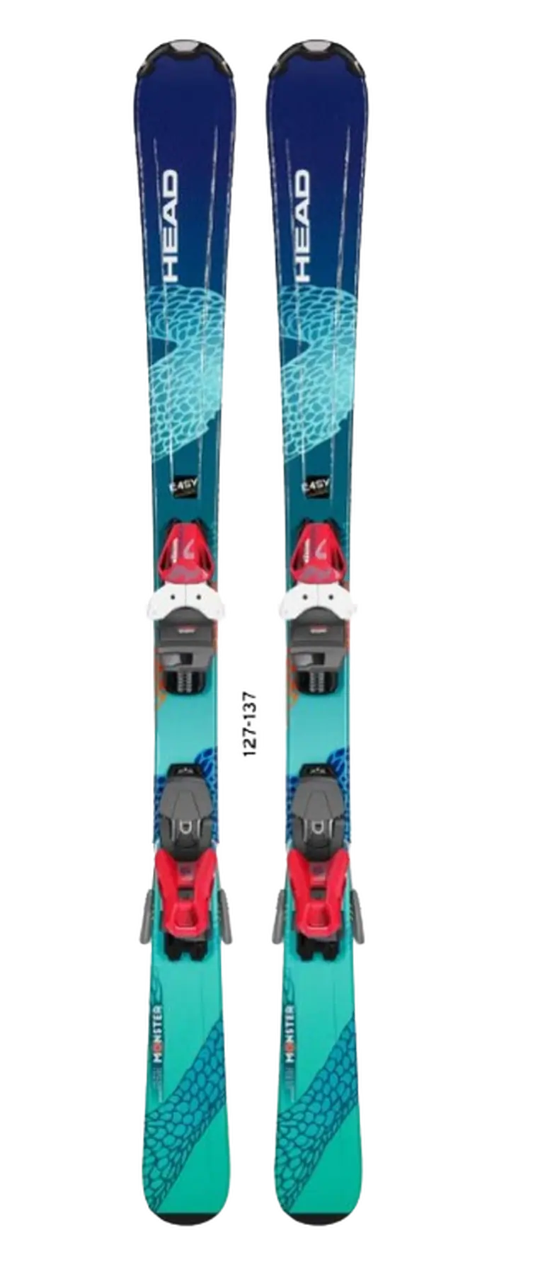 Head Monster Easy JRS Ski + 4.5 GW Bindinger | SkatePro