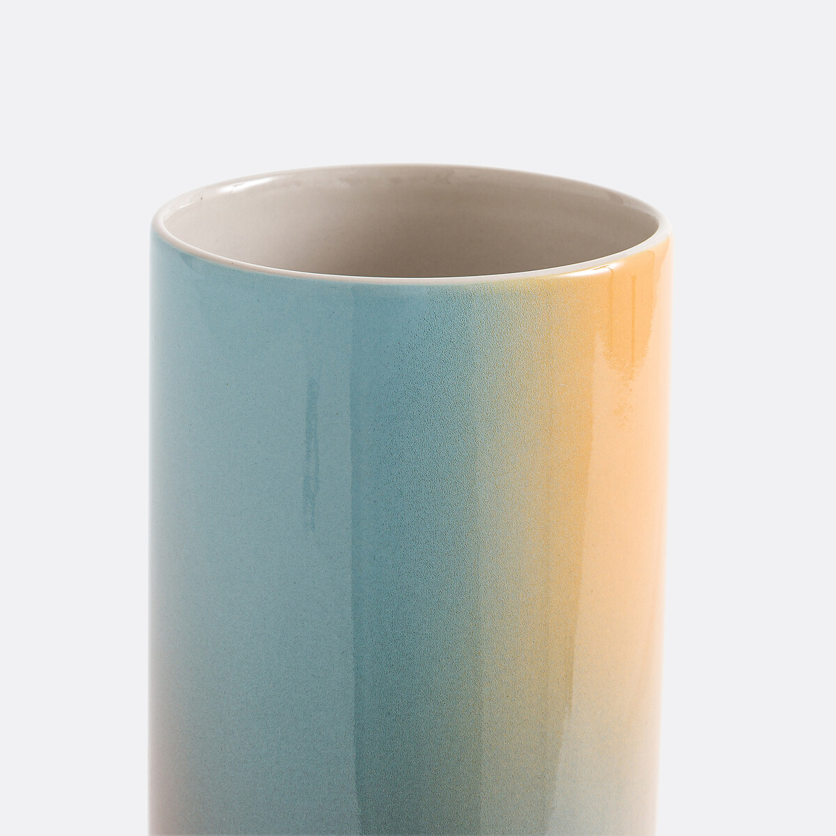 LA REDOUTE INTERIEURS<br>Vaso de cerâmica com efeito tie-dye, 28,5 cm de altura, Nateo