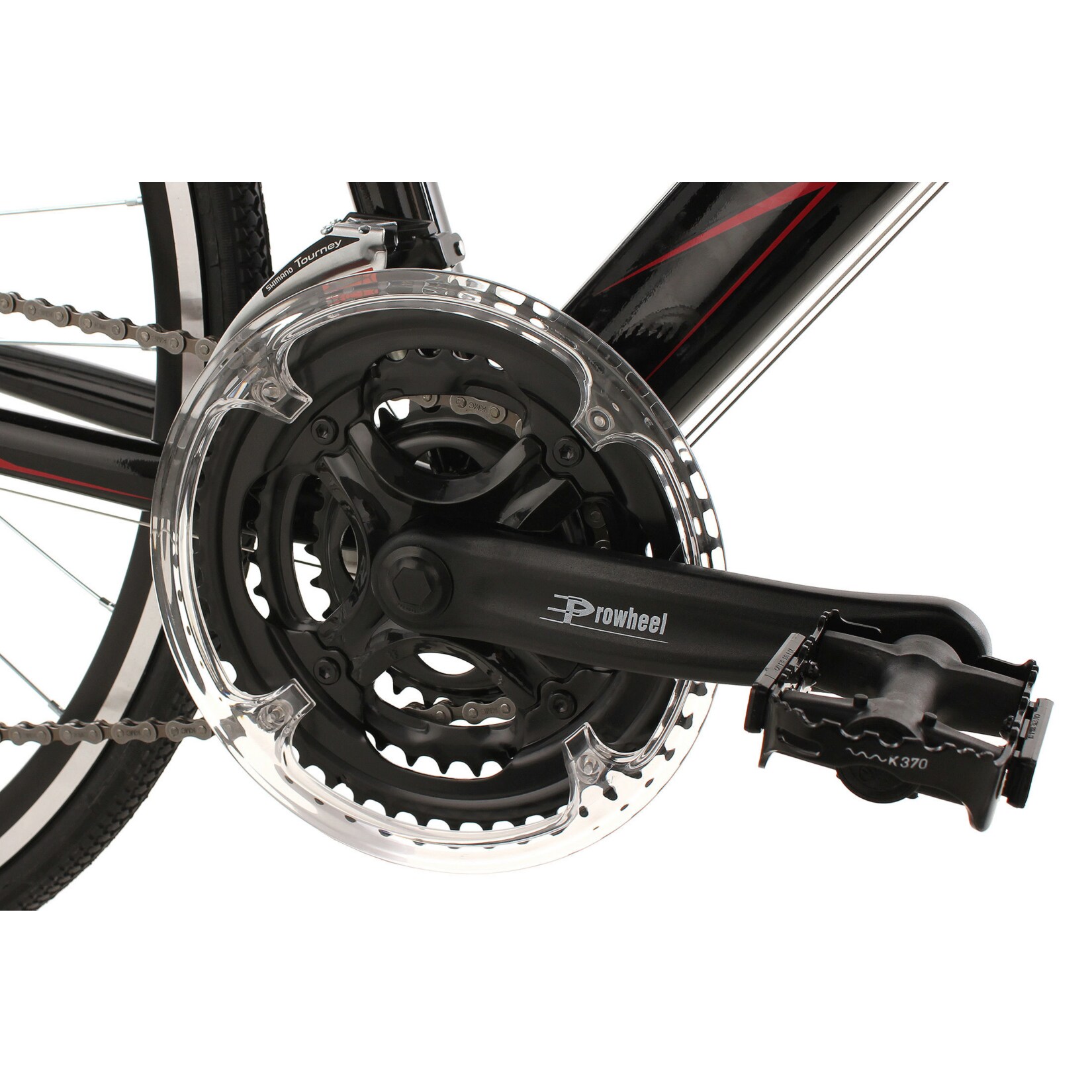 KS Cycling Fitnessrad 21 Gänge Fitness-Bike Lightspeed (Black) 28 Zoll
