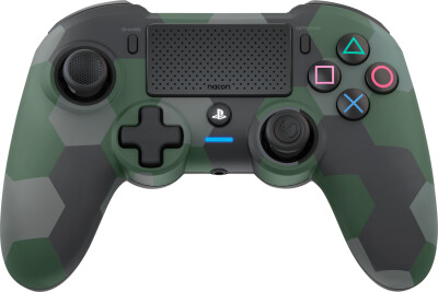 Nacon - PS4 Dualshock 4 V2 Controller - Wireless - Camo Grøn