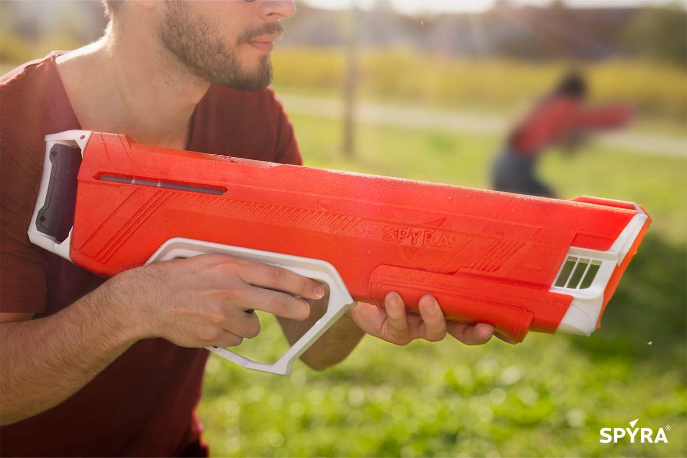 SpyraLX Vandpistol Red