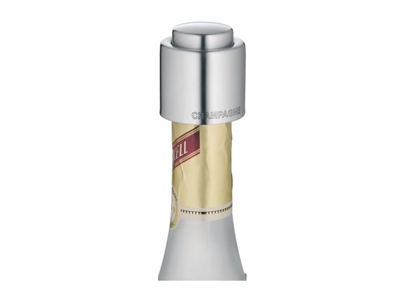 WMF Sekt- und Champagnerverschluss Clever & More Silber Flaschenverschluss