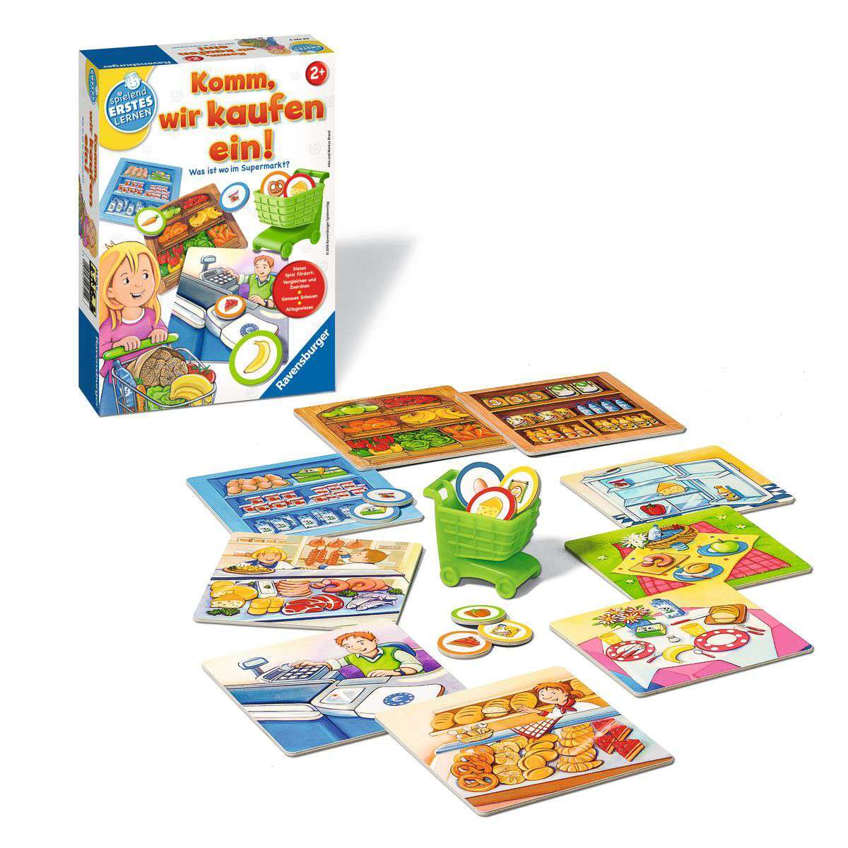 Ravensburger Spiel Komm, wir kaufen ein!