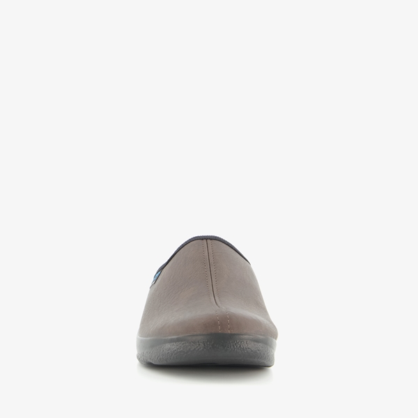 Fly Flot leren heren pantoffels bruin