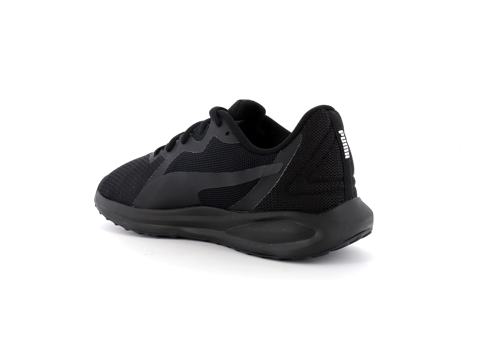 Puma-376289 Matières combinées Noir