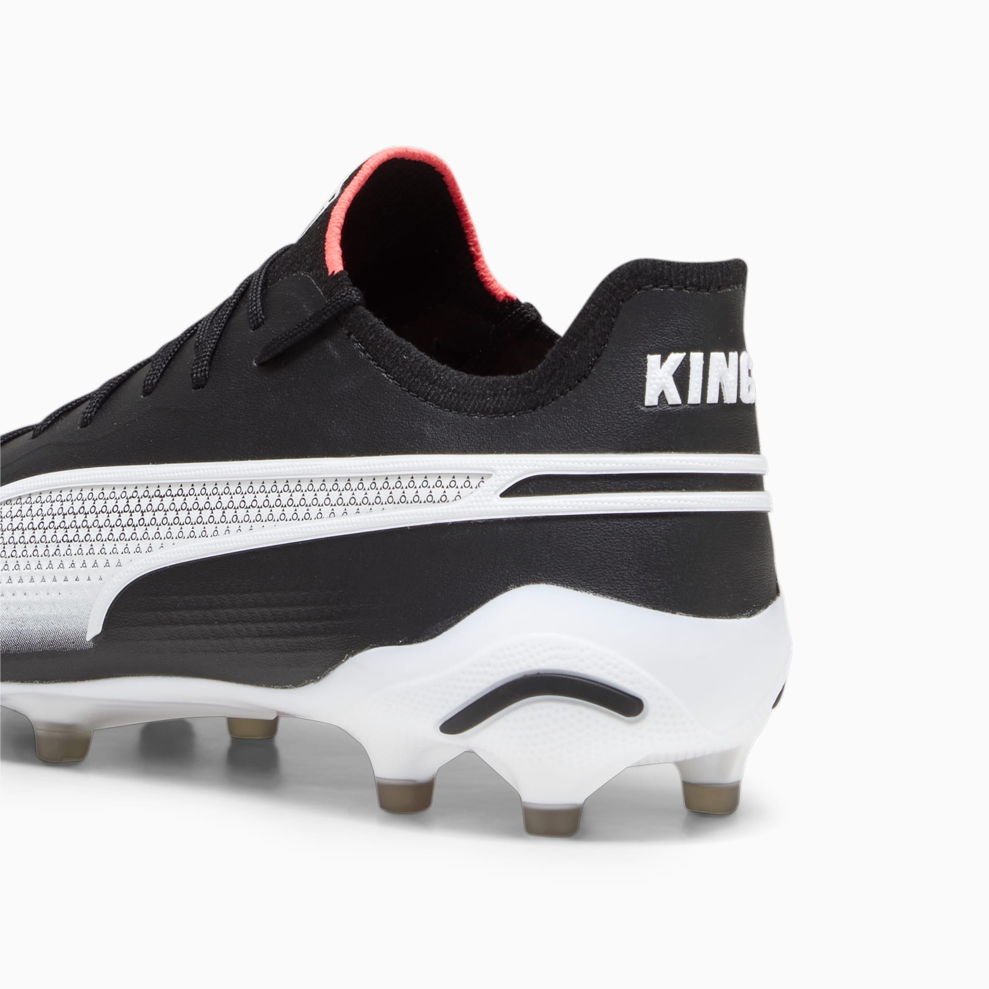 King Ultimate FG/AG PUMA Black/PUMA White/Fire Orchid