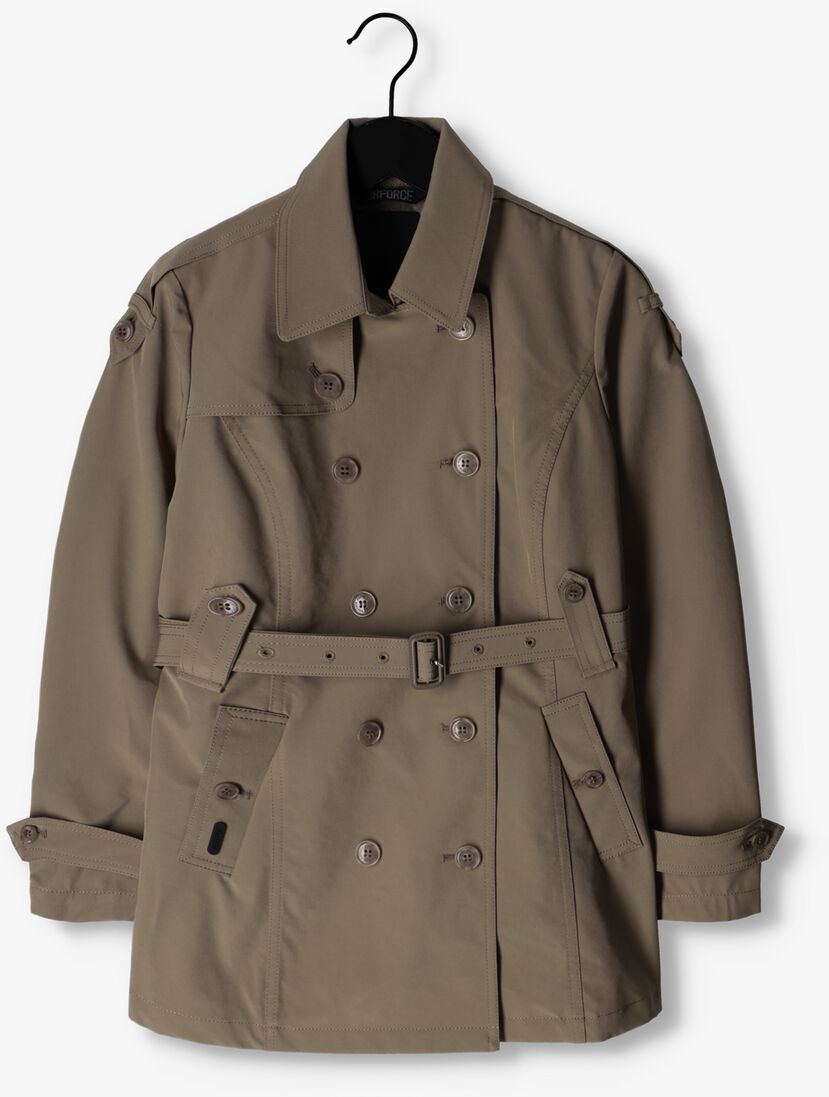 AIRFORCE taupe airforce  trenchcoat
