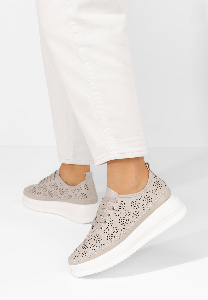 Chaussures casual femme kaki Maryella