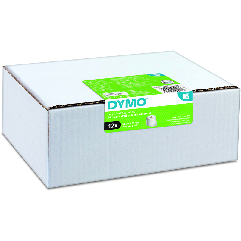 Dymo Adressetiketten LabelWriter, 2093093, 36 x 89