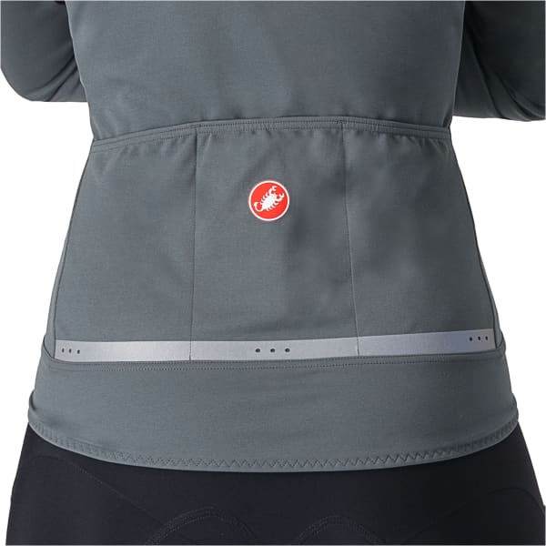 Veste vélo CASTELLI VESTE PERFETTO ROS 2 W GRAY/SILVER REFLEX XS
