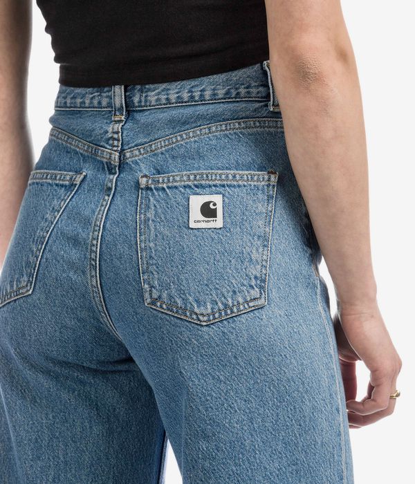 Carhartt WIP W' Jane Pant Organic Fairfield Jeans women (blue heavy stone wash)