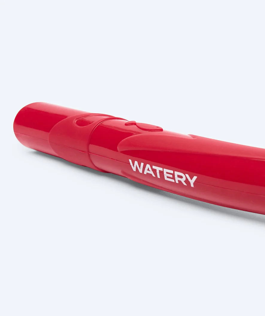 Watery snorkelsæt til børn - Fisher/Cliff - Rød