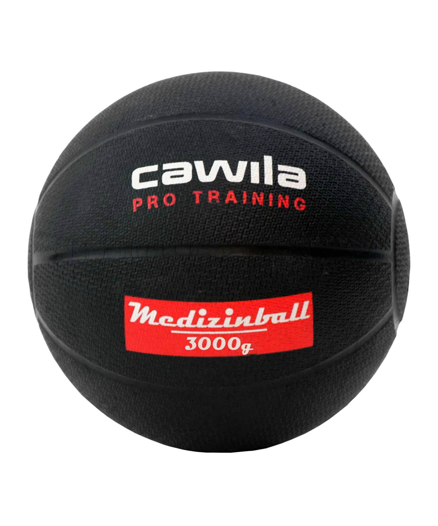 Cawila Medizinball PRO Training 3,0 Kg Schwarz
