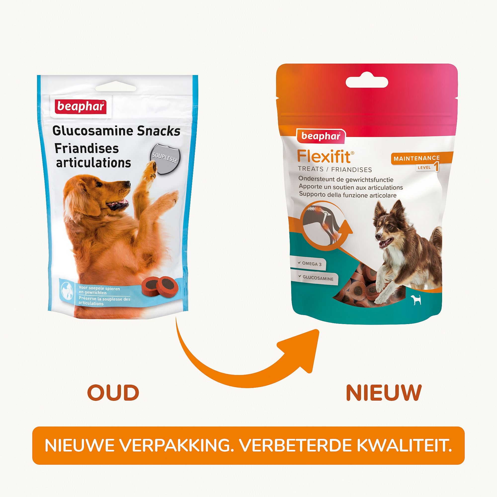 Beaphar Flexifit Treats Hond 150 gram | 13792