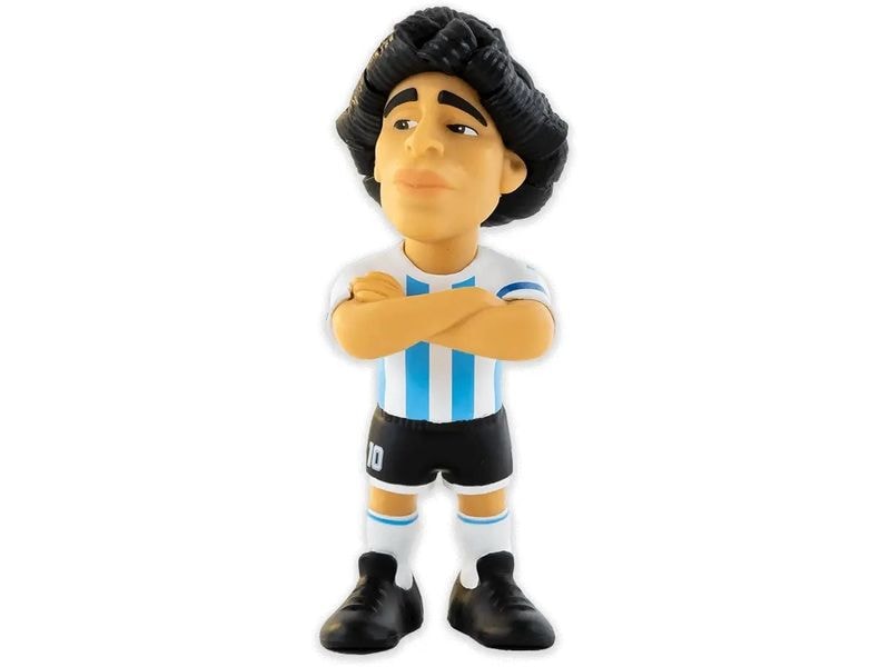 Minix Figur Maradona Argentinien 12 cm Sammelfigur mit Sichtbox
