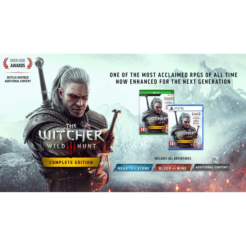 The Witcher 3: Wild Hunt – Complete Edition PS5