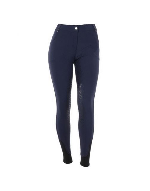 Br Rijbroek Brenn Dames Total Eclipse Donkerblauw - Ruiterkleding