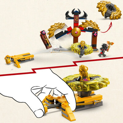 LEGO Ninjago 71826 Stridspakke med Spinjitzu-dragespinnere