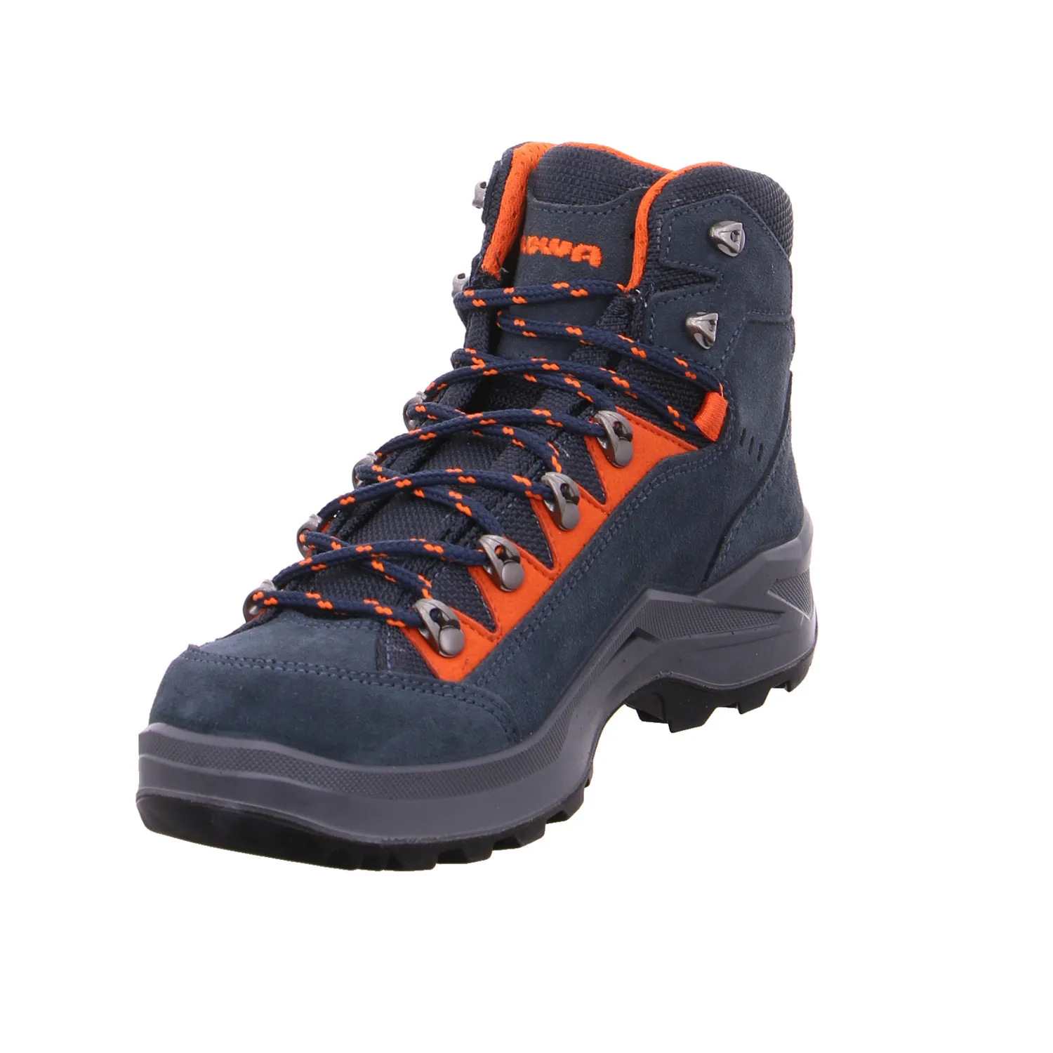 LOWA Kinder-Wanderschuhe Navy Textil