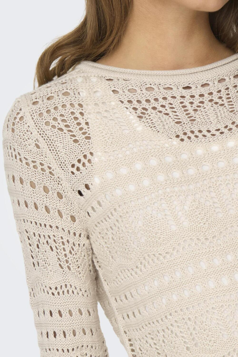 Jacqueline de Yong beige dames trui