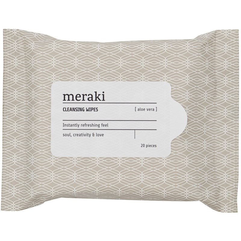 Meraki Cleansing Wipes Aloe Vera - 20 pcs