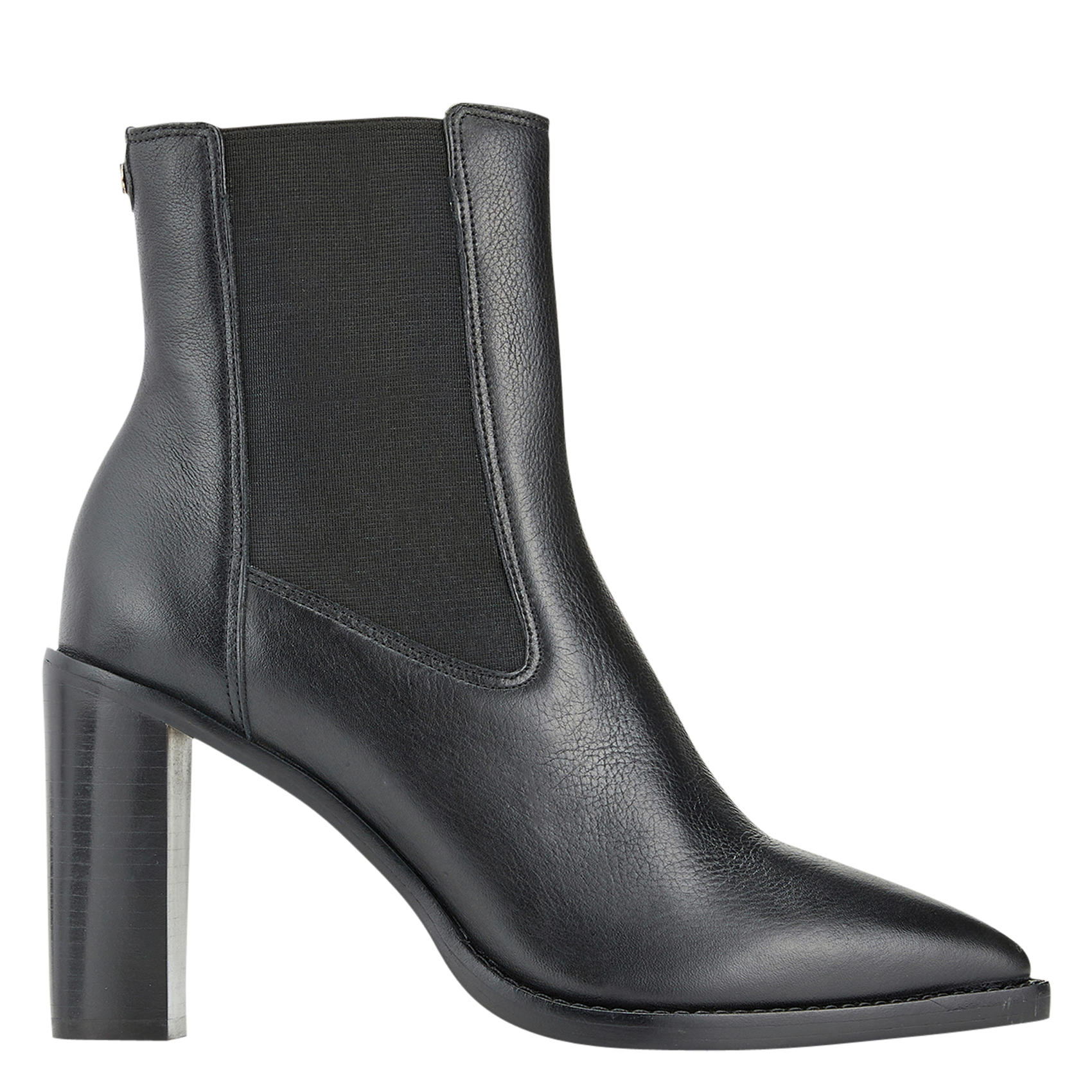 BETTY - Bottines à talons en cuir | Noir