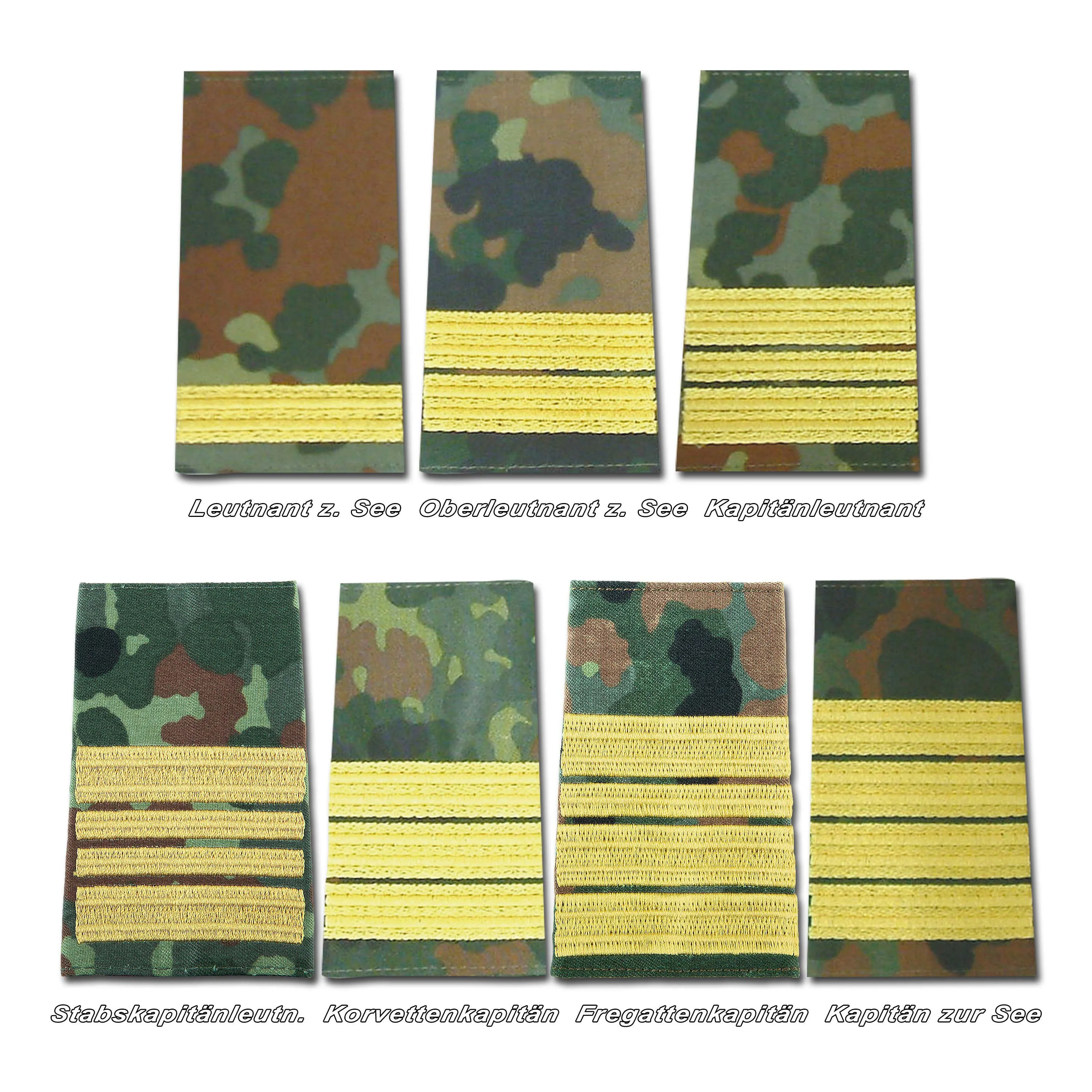 Fritzsch -  BW Rangabzeichen Marine Flecktarn