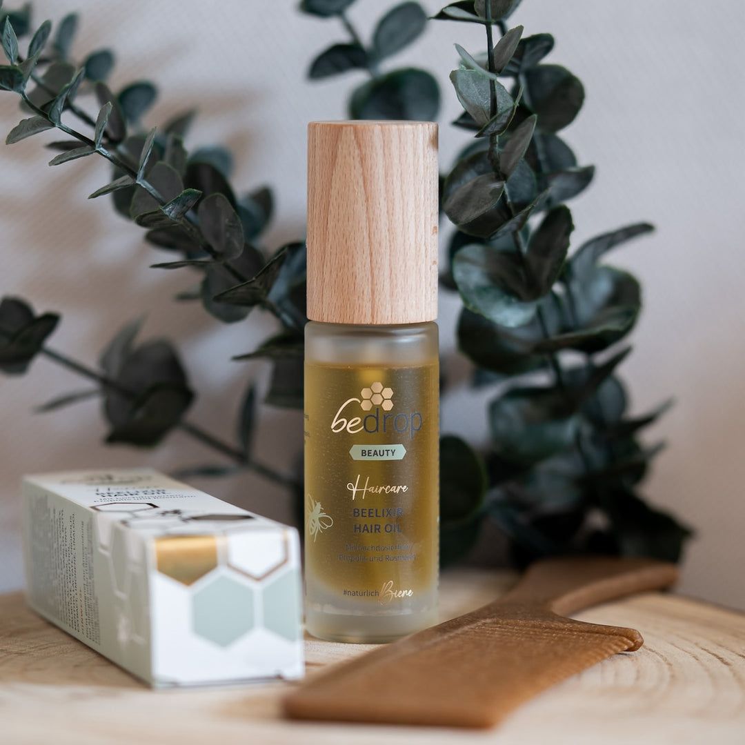 bedrop BEELIXIR HAIR OIL / Haaröl mit Manuka Honig, Propolis und Rosmarinextrakt
