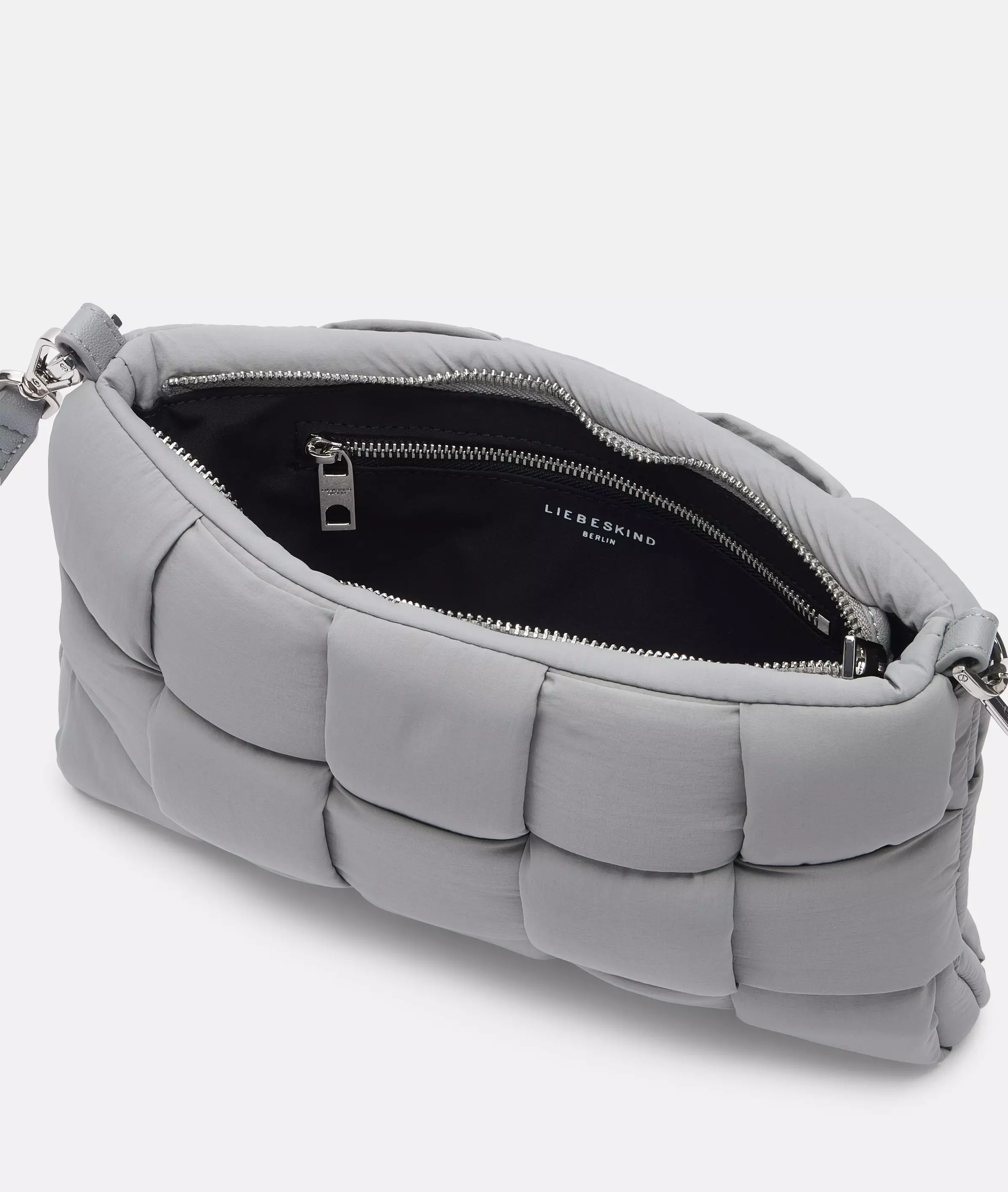 Nylon Bo Crossbody S Nylon shoulder bag with padded quilting