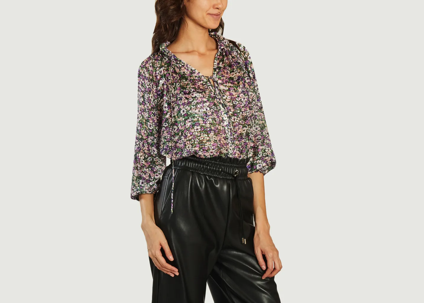 Blouse imprimé Liberty Leony Suncoo