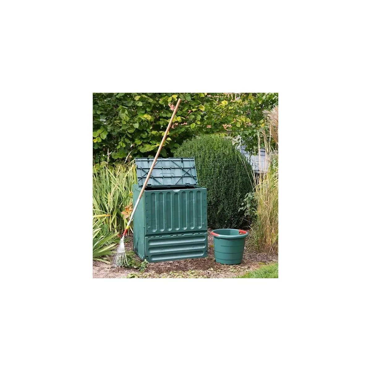 ECO-KING kompost, grønn 600L