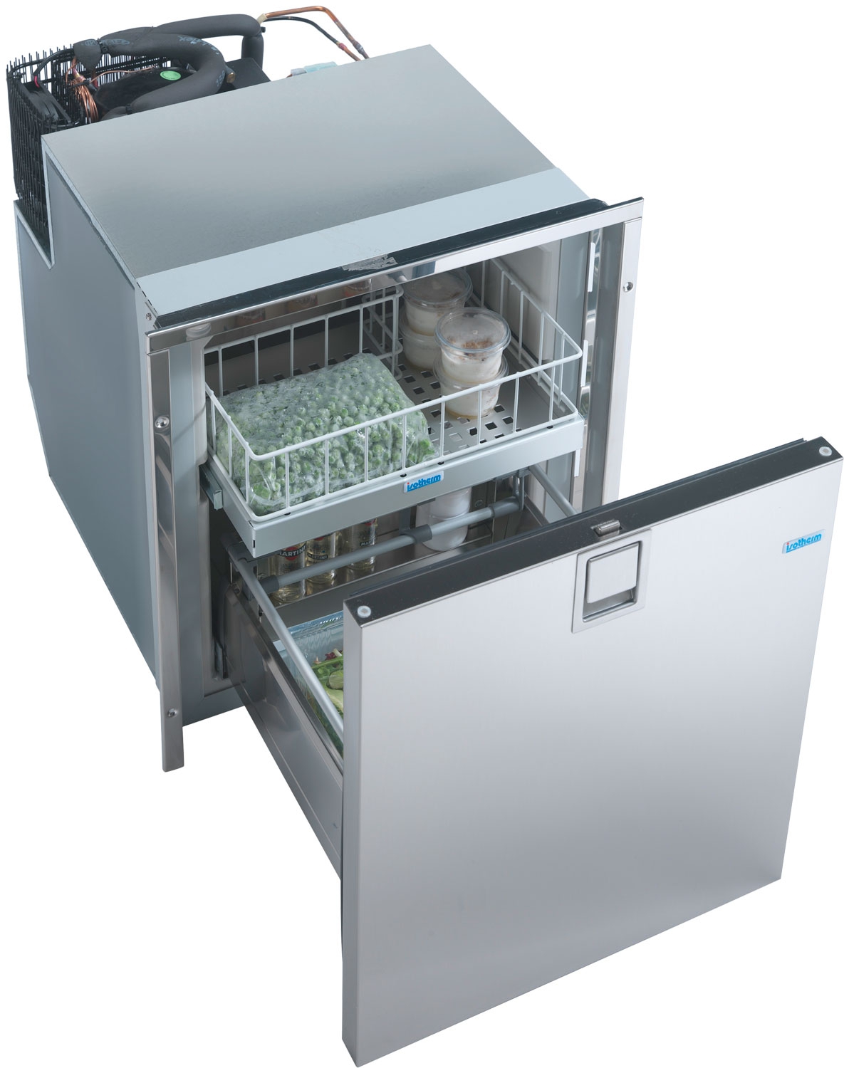 Webasto DR55 Schubladen Einbaukühlschrank 12 / 24 V 55 Liter