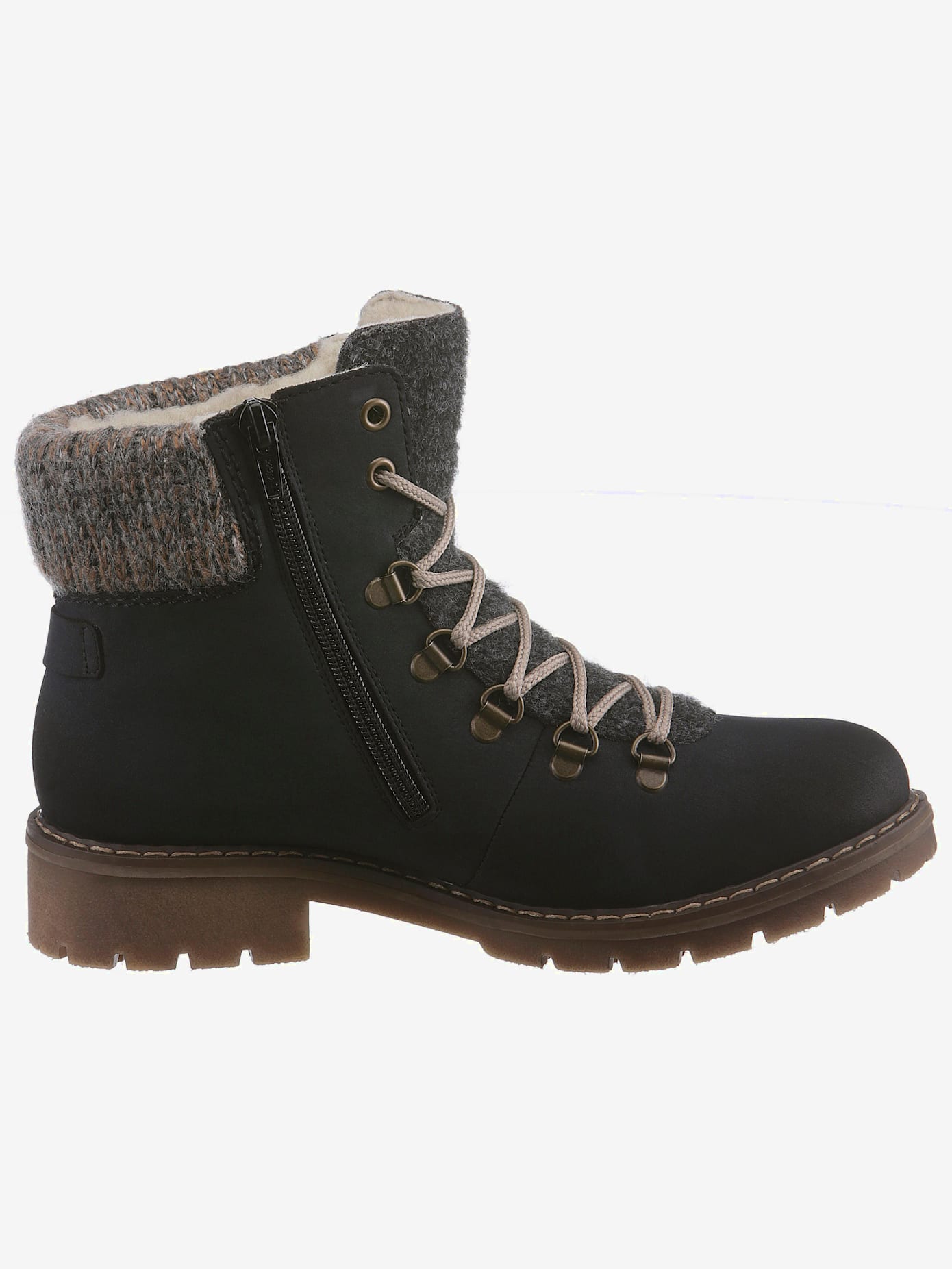 Bottines d'hiver style alpiniste tendance