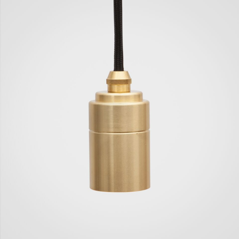 Tala LED E27 hanglamp Ø5 messing