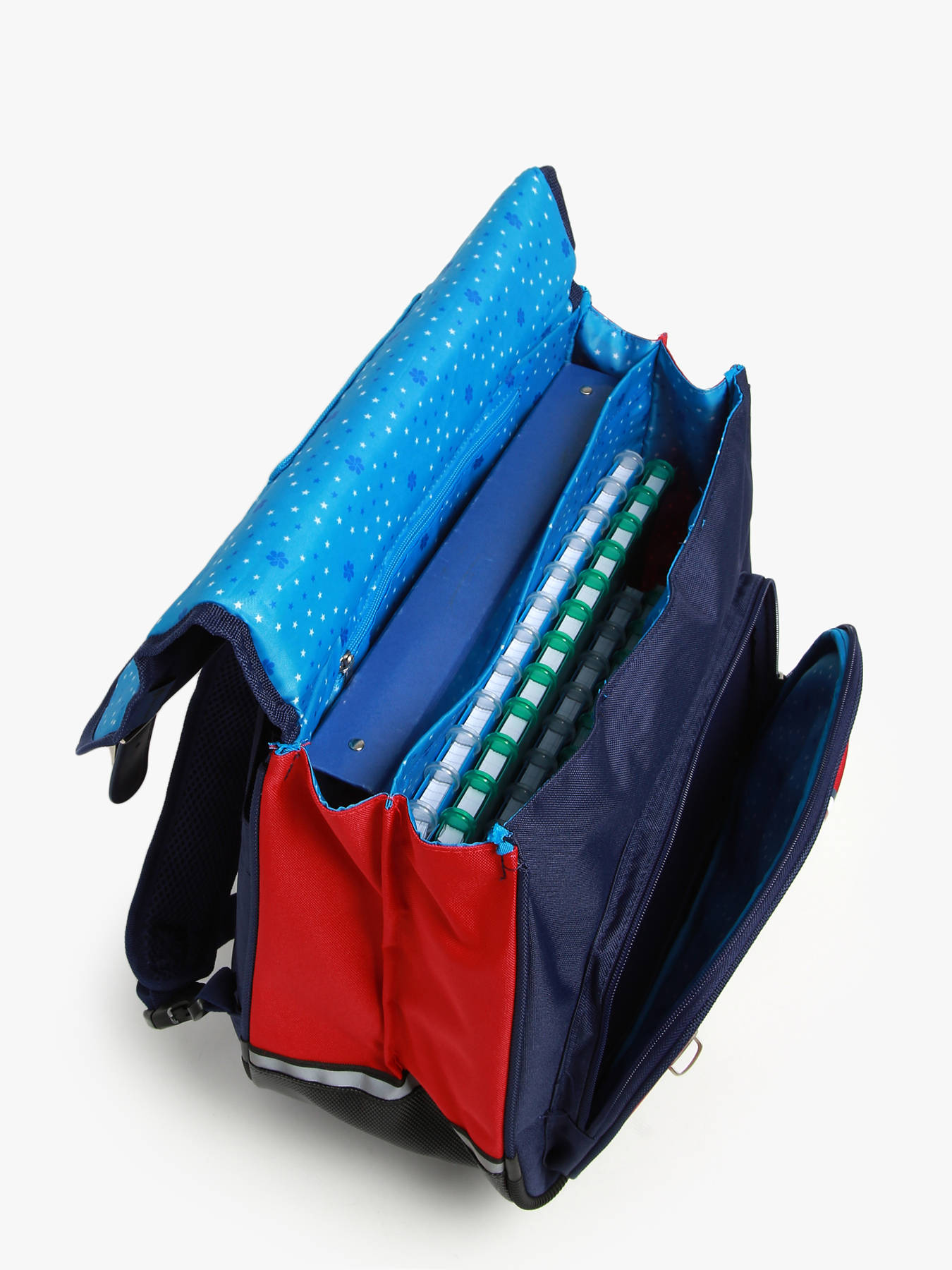 Cartable  roulettes 2 compartiments SNOWBALL