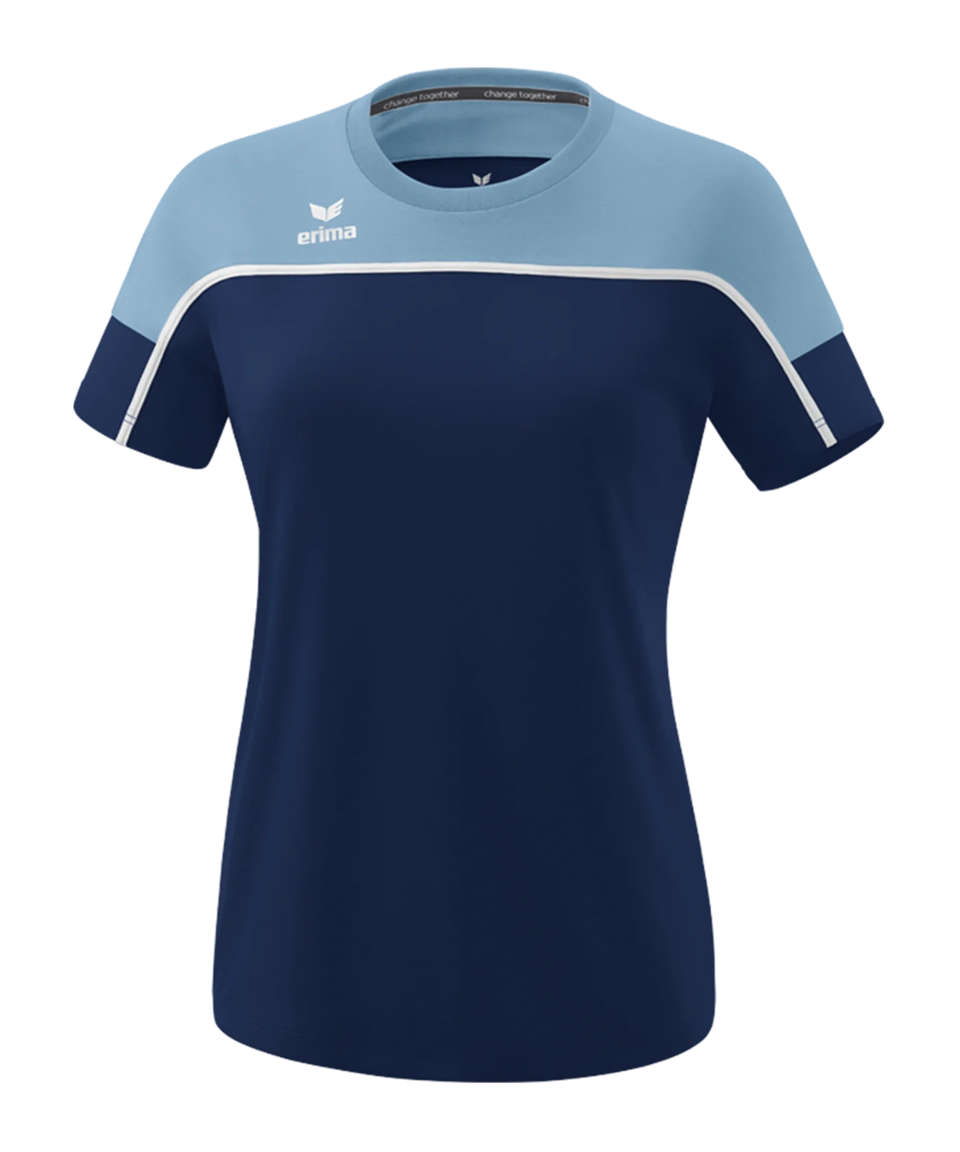 Erima Change by T-Shirt Damen Blau