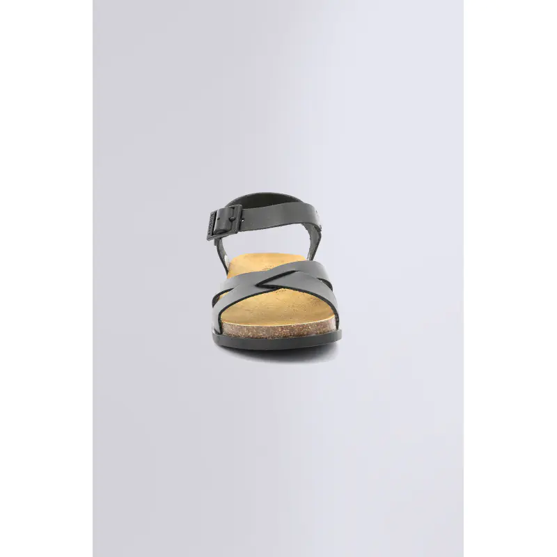 Kick alberta Noir SANDALES Cuir Femme