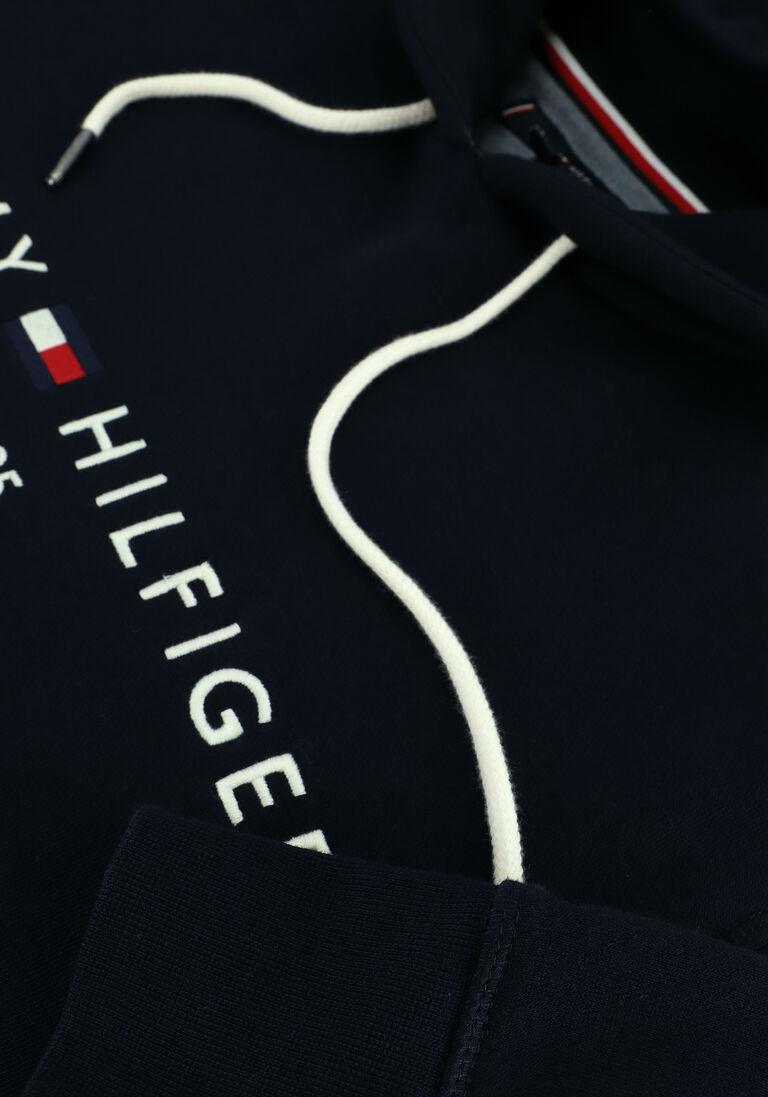 TOMMY HILFIGER donkerblauwe tommy hilfiger sweater tommy logo hoody