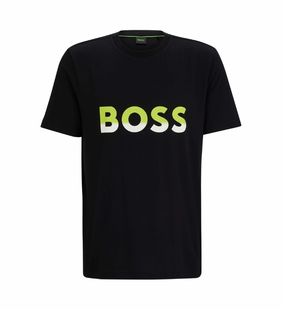 BOSS Camiseta logo negro
