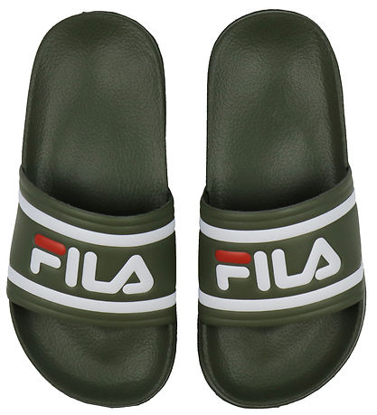 Fila Badesandalen - Morro Bay Kids - Olive Nacht