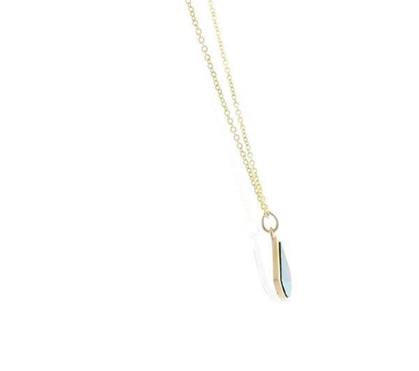 Unique And Co Ladies Unique And Co Sterling,Gold,Malc Pendnt Chain